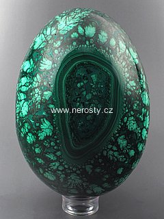 malachite, egg