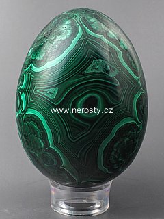 malachite, egg