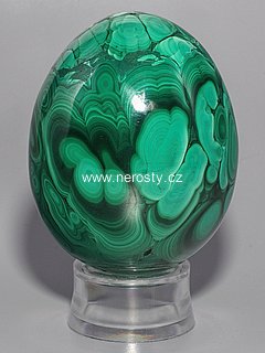 malachite, egg