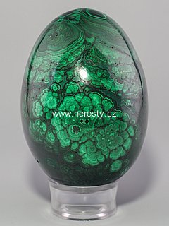 malachite, egg