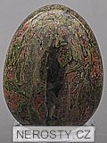 unakite, egg