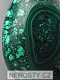 malachite, egg