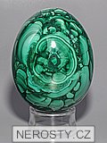 malachite, egg