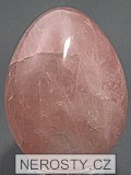 rose quartz, egg